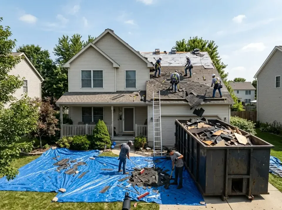 roof-replacement-debris-remova-004 — frequently asked questions, Cheapest Dumpster Rentals in Batesville, MS